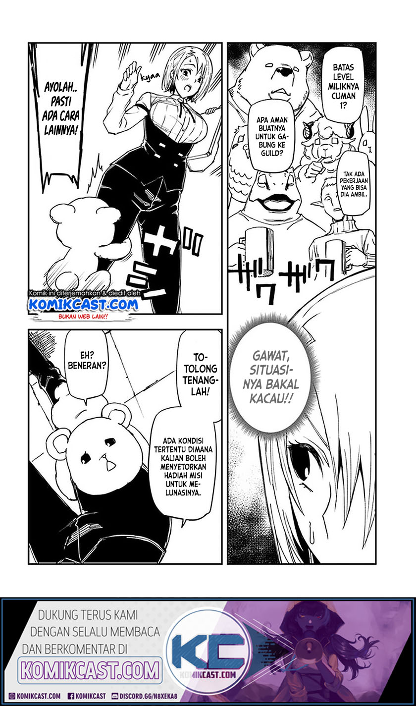 Genkai Level 1 kara no Nariagari Chapter 09 Bahasa Indonesia